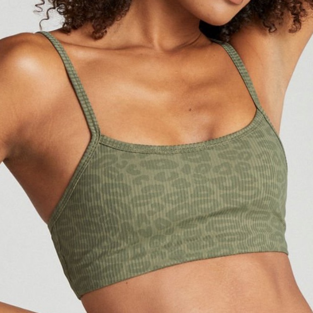 Strut this safari rib bra NWT